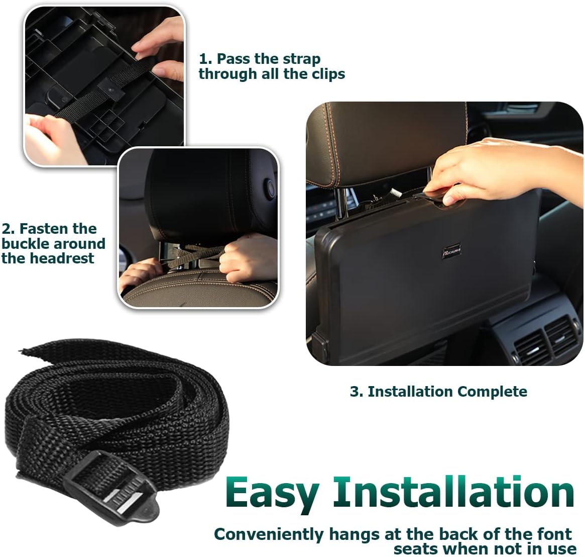 Large Size Multifunctional Car Back Seat Tray