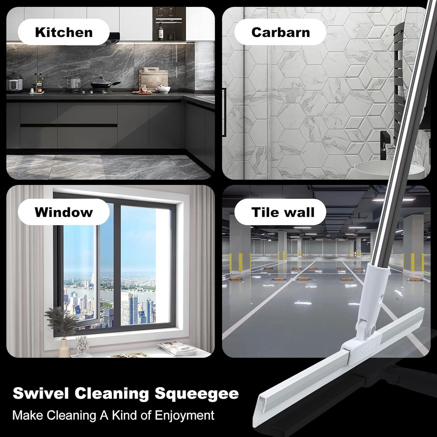 Magic Squeegee Silicone Broom
