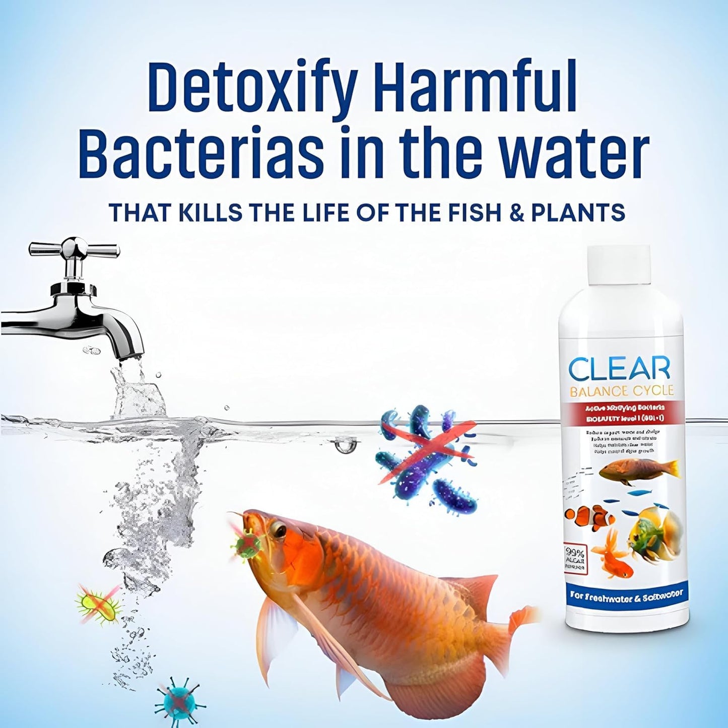 Fish Tank Water Purifier  100ml (BUY 1 GET 2 FREE)