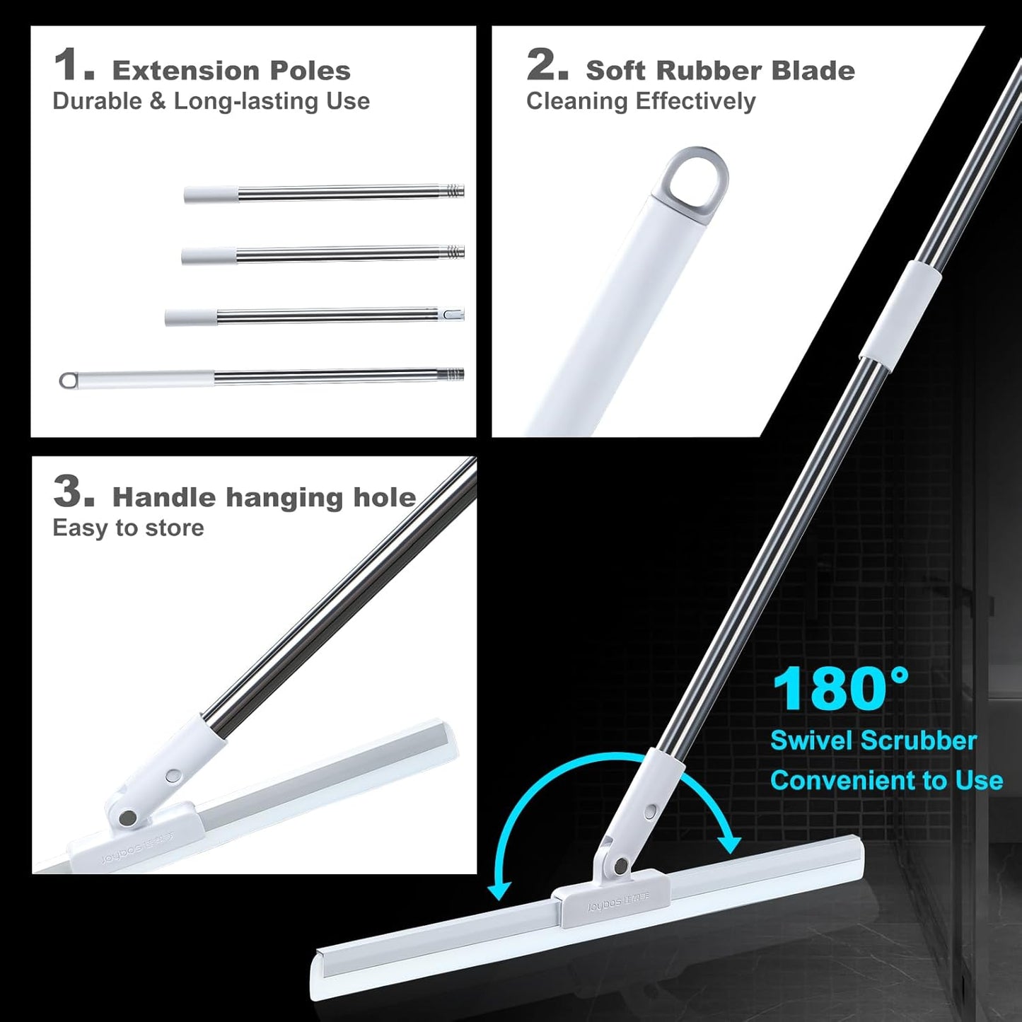 Magic Squeegee Silicone Broom