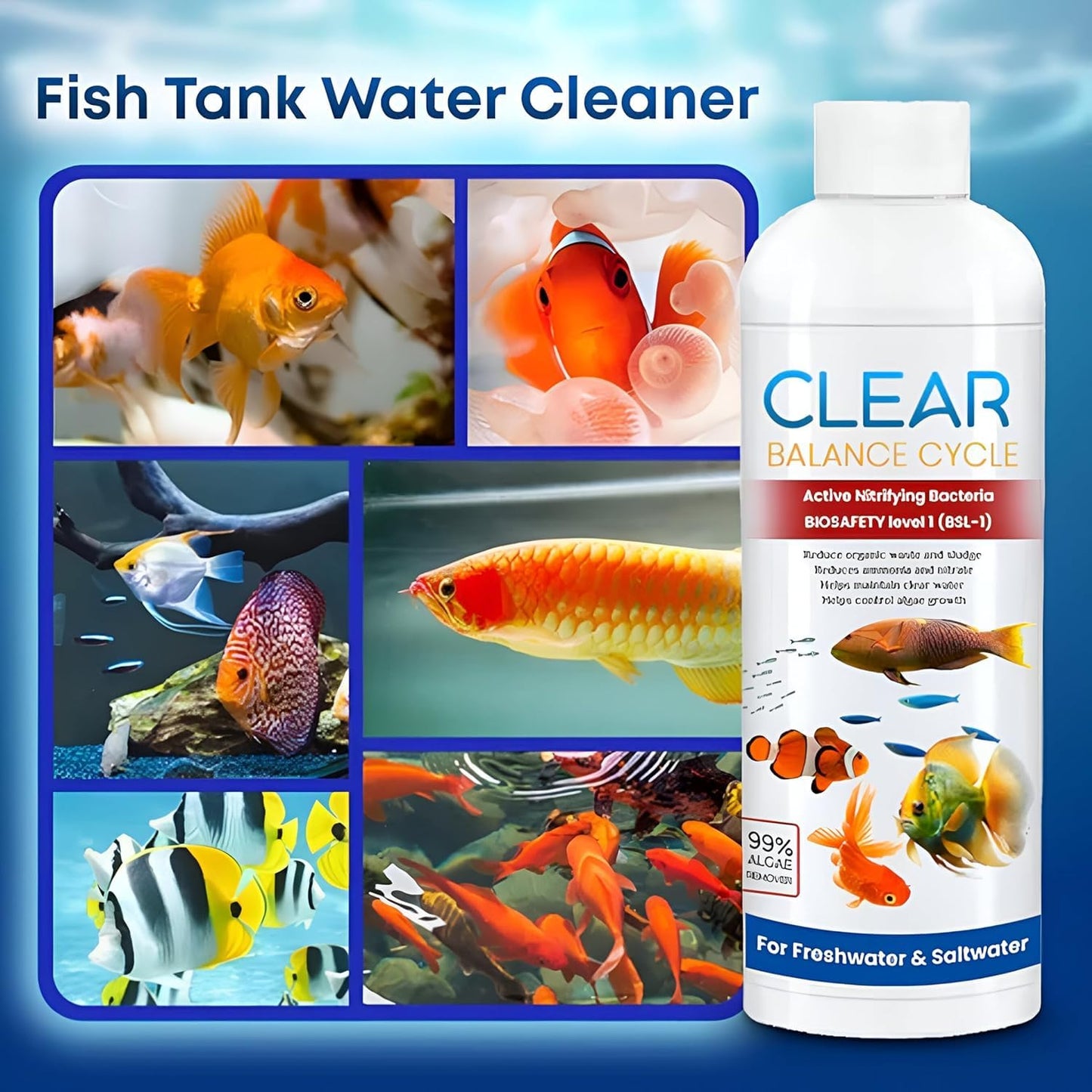 Fish Tank Water Purifier  100ml (BUY 1 GET 2 FREE)
