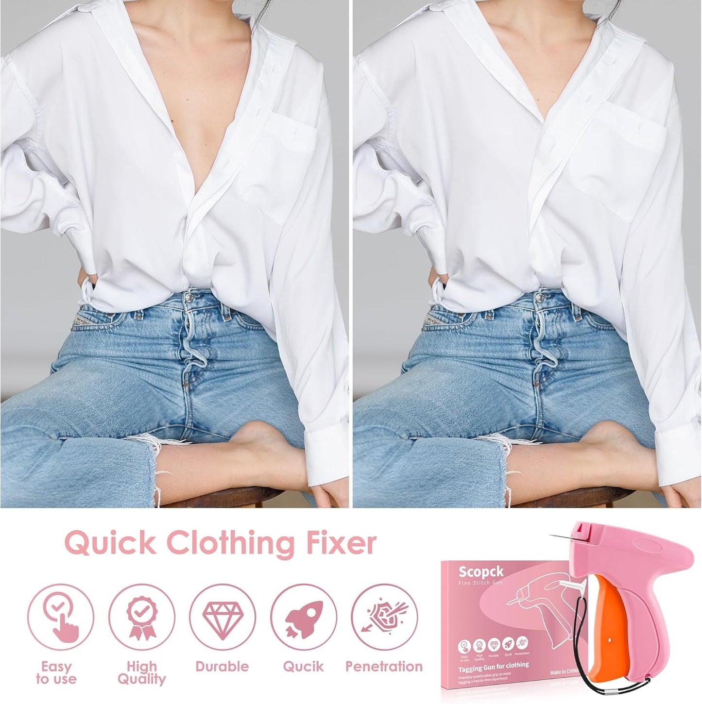 Handheld Stitch Gun Quick Clothing Fixer