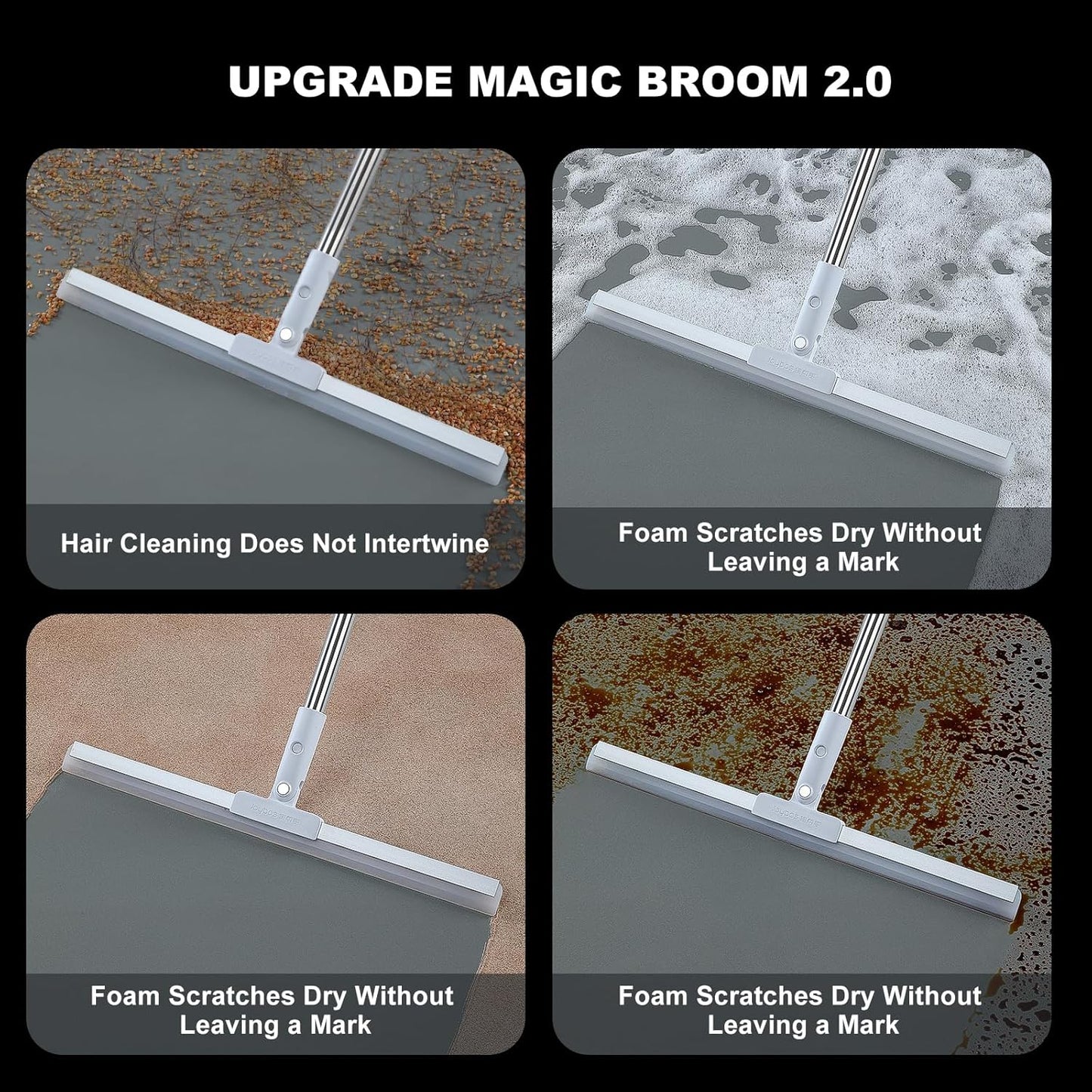 Magic Squeegee Silicone Broom