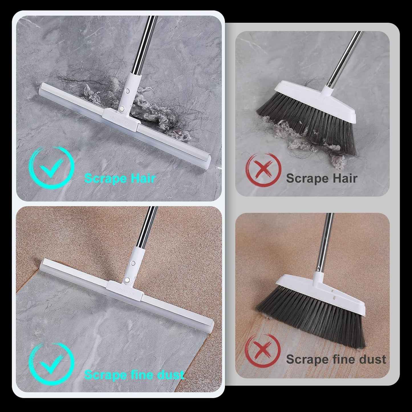 Magic Squeegee Silicone Broom